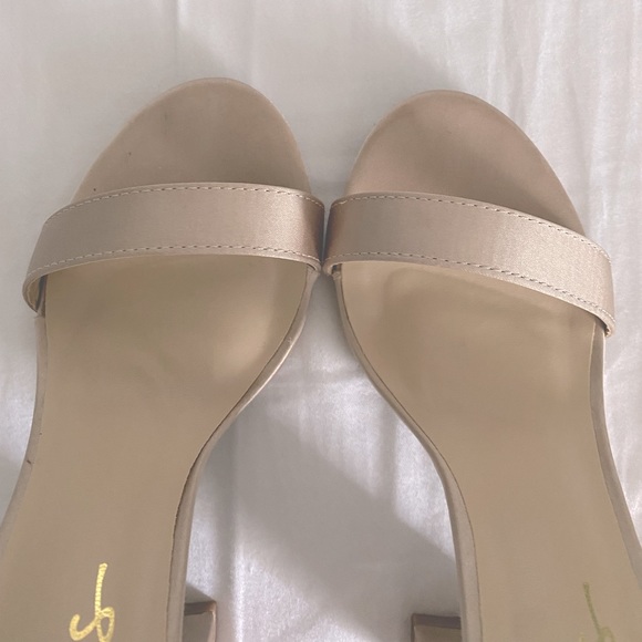 LULUS Satin Ankle Strap Block Heels - Picture 8 of 10